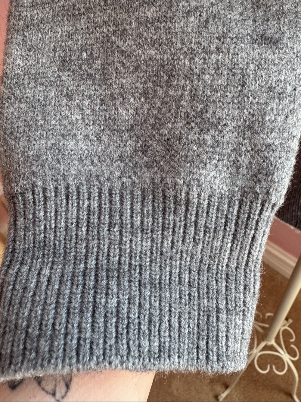 NWOT &Merci Grandpa-core Dog Cardigan - Picture 4 of 8